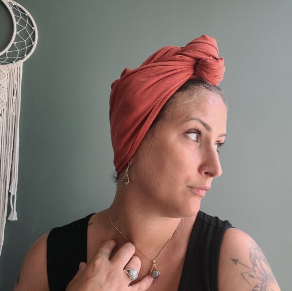 Turban Suze Brique – Image 3